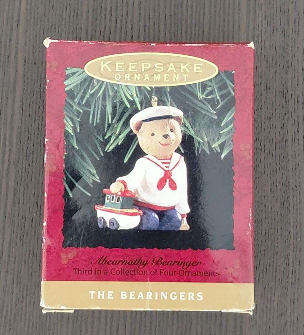 Vintage 1993 Hallmark Keepsake Ornament The Bearingers Abernathy Bearinger